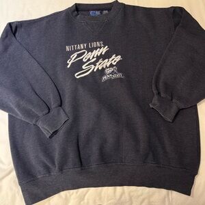 Penn State Nittany Lions Vintage Mockneck Sweatshirt Men's XXL